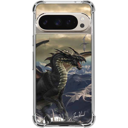 Rogue Dragon by Tom Wood Pixel 9/9 Pro Clear Case